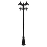 Morgan 3 Light Outdoor 3 Head Post 25.5 In wide by 100 In high by Livex  - 76198