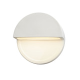 Ambiance 1 Light Dome Closed Top Wall Sconce by Justice Design - 5610