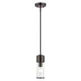 Quincy 1 Light Mini Pendant by Livex - 17140