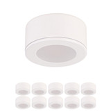 Mini Puck 2W 10 LED Puck Light 0.63 Inch X 1.38 Inch Wide by WAC Limited - HR-LED10/10-30