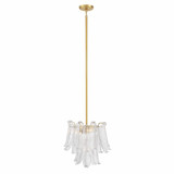 Regent 4 Light Chandelier 15 Inch and 17.75 Inch Wide by Minka Metropolitan - N1994