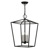 Devone 4 Light Small Chandelier by Livex - 49434