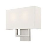 Pierson 2 Light Wall Sconce 13 Inch Wide by Livex - 50990P