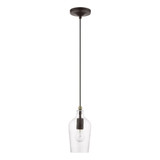 Avery 1 Light Mini Pendant by Livex - 41240