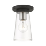 Cityview 1 Light 4.75 Inch Wide Flush Mount by Livex - 46711