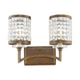 Grammercy 2 Light Vanity Light 14.25 Inch Wide by Livex - 50562