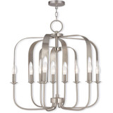 Addison 6 Light Medium Chandelier by Livex - 51936