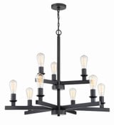 Chicago 9 Light Large Chandelier by Craftmade - 53129