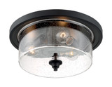 Bransel 3 Light 15 Inch Wide Flush Mount by Nuvo - 60-7-3F
