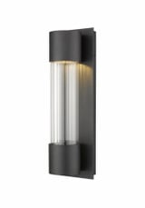 Striate 11W 1 LED Light Outdoor Wall Lantern by Z Lite - 575S