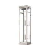 Hopewell 2 Light Candle Style Outdoor Wall Lantern 22 Inch Tall by Livex - 20706