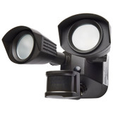 40W 4000K 2 LED Outdoor Dual Head Security Light and Motion Sensor by Nuvo - 65-21-40MS