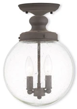 Northampton 1 Light 8 Inch Wide Flush Mount by Livex - 50911
