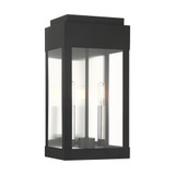 York 2 Light Outdoor Wall Lantern 16.25 Inch Tall by Livex - 21235