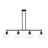 Glendon 4 Light Elegant Linear Chandelier by Livex - 53644
