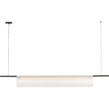 Trace 17.2W 1 LED Single Linear Chandelier by Visual Comfort Modern - PBLS80727