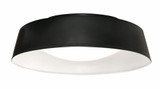Duncan 1 Light 15.5 Inch Wide Flush Mount by AFX - DUNF15LAJUDBK