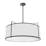 Trapezoid 4 Light Pendant In Contemporary Style 10 x 24 Inches by Dainolite - TRA-244P