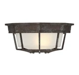 Exterior Collections 1 Light 5 Inch Wide Outdoor Flush Mount by Savoy House - 5-2066