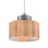 Kao 3W 1 LED Light Mini Pendant by Besa - 1XT-KAO-LED