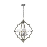 Socorro 4 Light Medium Foyer Chandelier by Generation Lighting - 5124904