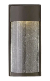 Shelter 11.5W 1 LED Small Outdoor Wall Lantern by Hinkley - 1340