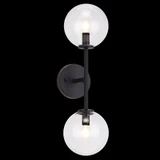 Novo 2 Light Wall Sconce 19 Inch Tall by Matteo - W81702