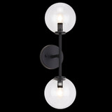 Novo 2 Light Wall Sconce 19 Inch Tall by Matteo - W81702