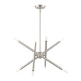Soho 8 Light Small Chandelier by Livex - 46774