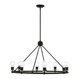 Lansdale 8 Light Large Chandelier by Livex - 47168