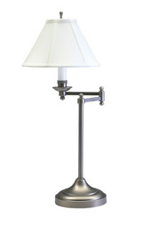 Club 1 Light Swing Arm Table Lamp 25 x 13 Inches by House of Troy - CL251-AB