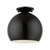 Piedmont 1 Light 10 Inch Wide Semi Flush Mount by Livex - 43390-1