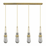 Milan 4 Light Oversized Linear Pendant by Innovations - 124-452-1P-G452-4
