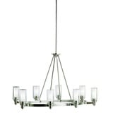 Circolo 8 Light Medium Oval Island Chandelier by Kichler - 2345