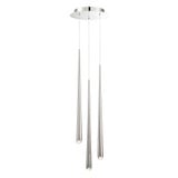 Cascade 3 LED Light Mini Round Chandelier by Modern Forms PD-41703R - PD-41703R