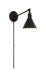 Morgan 1 Light Wall Sconce by Crystorama - MOR-8800