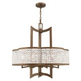 Grammercy 6 Light Medium Chandelier by Livex - 50576