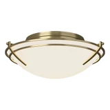Tryne 2 Light 15.7 Inch Wide Semi Flush Mount by Hubbardton Forge - 124402HF