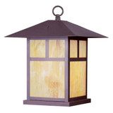 Montclair Mission 1 Light Outdoor Wall Lantern 17 Inch Tall by Livex - 2137