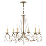 Pennington 6 Light Large Chandelier by Livex - 6516