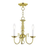 Williamsburgh 3 Light Small Chandelier by Livex - 5013