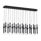 Guyed 18 Light Mini Chandelier by VC Modern 700TRSPGYD18TB-LED930120 - 700TRSPGYD18TB-LED930120