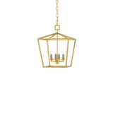 Denison 4 Light Medium Pendant by Currey Company - 9000-SDEN