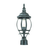French Lanterns One Light Post 6.25 Inches by 18 Inches High by Acclaim  - 5057
