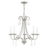 Daphne 5 Light Medium Chandelier by Livex - 40875