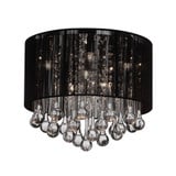 Water Drop 6 Light 14 Inch Wide Flush Mount by CWI - 5006C14C-13165165