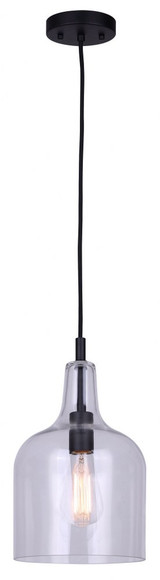 Keeva 1 Light Mini Pendant by Canarm Inc - IPL1059A01BN