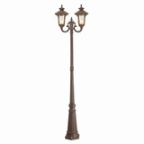 Oxford 2 Light Outdoor 2 Head Post 22 Inches by 87 Inches by Livex  - 7660
