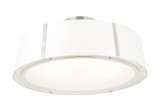 Fulton 6 Light 24 Inch Wide Flush Mount by Crystorama - FUL-907_CEILING