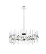 Serena 16 Light Large Round Chandelier by Elegant - 2200D32